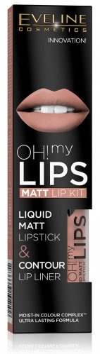 EVELINE COSMETICS - OH! My Lips - Matt Lip Kit