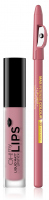 EVELINE COSMETICS - OH! My Lips - Matt Lip Kit - 03 ROSE NUDE - 03 ROSE NUDE