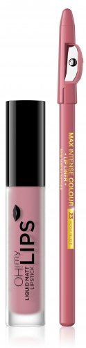 EVELINE COSMETICS - OH! My Lips - Matt Lip Kit - 03 ROSE NUDE