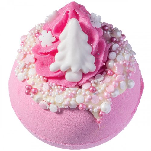 Bomb Cosmetics - Pink Christmas - Sparkling Bath Ball
