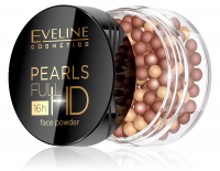 EVELINE - PEARLS FULL HD Face Powder - Brązujący puder do twarzy w kulkach
