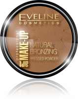 Eveline Cosmetics - ART MAKE-UP - Natural Bronzing Pressed Powder - Puder brązujący - 50 Shine