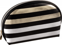 Inter-Vion - Kosmetyczka Metallic Line - Duża półokrągła - 415464