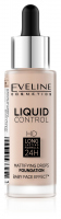Eveline Cosmetics - Liquid Control HD Mattifying Drop Foundation - Podkład do twarzy - 020 ROSE BEIGE - 020 ROSE BEIGE