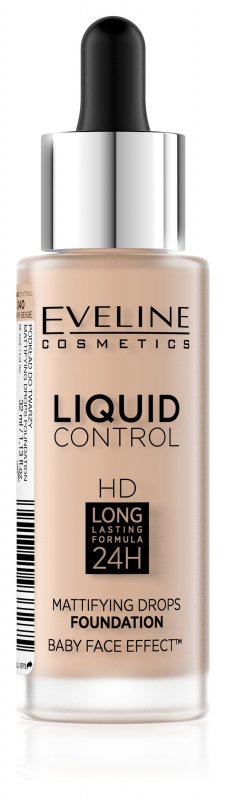 Eveline Cosmetics - Liquid Control HD Mattifying Drop Foundation