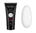  NeoNail - DUO ACRYLGEL - Akrylowo-żelowy produkt do przedłużania i modelowania paznokci - 15 g - Perfect Clear - Perfect Clear