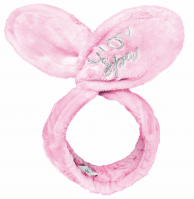 GLOV - Pink Bunny Ears Headband - Różowa opaska na włosy