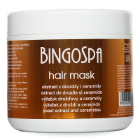 BINGOSPA - Maska do włosów z ekstraktem z drożdży i ceramidami - 500g