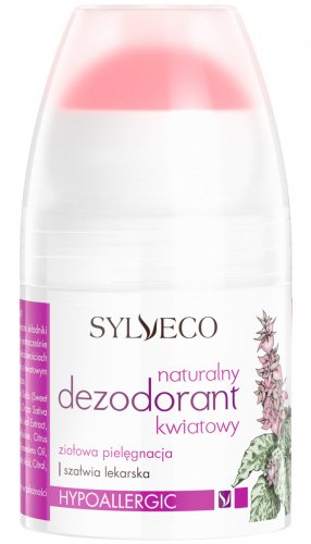 SYLVECO - Naturalny dezodorant w kulce - KWIATOWY