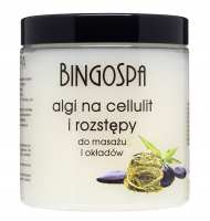 BINGOSPA - Algi na cellulit i rozstępy - Do masażu i okładów - 250g                      