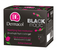 Dermacol - Black Magic Gel - Mattifying Face Moisturizer - Matująco-nawilżający żel do twarzy z aktywnym węglem
