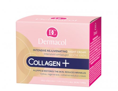 Dermacol - Collagen+ Intensive Rejuvenating Night Cream - Odmładzający krem do twarzy na noc