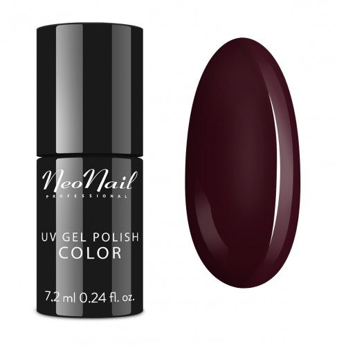 NeoNail - UV GEL POLISH COLOR - LADY IN RED - Hybrid Varnish  - 2692-7 DARK CHERRY