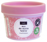 LaQ - Nawilżający mus do mycia twarzy z masłem Shea