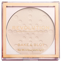 MAKEUP REVOLUTION - BAKE & BLOT SETTING POWDER - Puder do twarzy