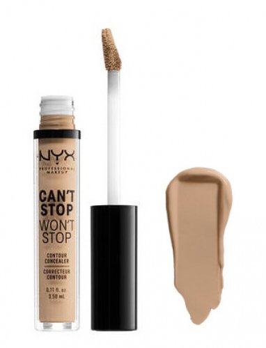 NYX Professional Makeup - CAN'T STOP WON'T STOP- CONCEALER - Liquid concealer - SOFT BEIGE