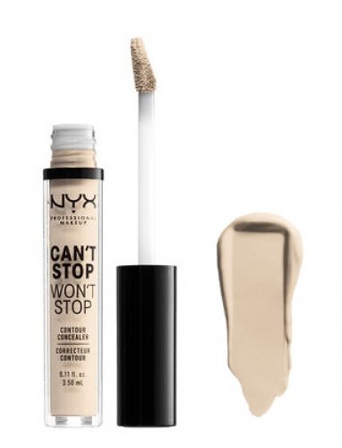 NYX Professional Makeup - CAN'T STOP WON'T STOP- CONCEALER - Korektor w płynie - LIGHT IVORY