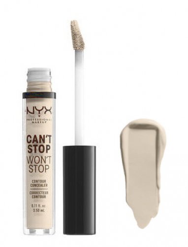 NYX Professional Makeup - CAN'T STOP WON'T STOP- CONCEALER - Korektor w płynie - ALABASTER