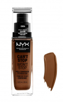 NYX Professional Makeup - CAN'T STOP WON'T STOP - FULL COVERAGE FOUNDATION - Podkład do twarzy - COCOA - COCOA