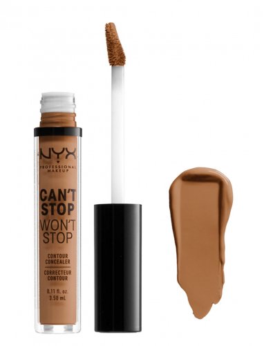NYX Professional Makeup - CAN'T STOP WON'T STOP- CONCEALER - Liquid concealer - WARM CARAMEL