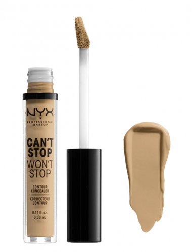 NYX Professional Makeup - CAN'T STOP WON'T STOP- CONCEALER - Liquid concealer - BEIGE