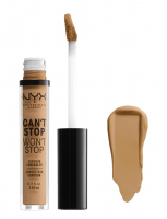 NYX Professional Makeup - CAN'T STOP WON'T STOP- CONCEALER - Korektor w płynie - GOLDEN HONEY - GOLDEN HONEY