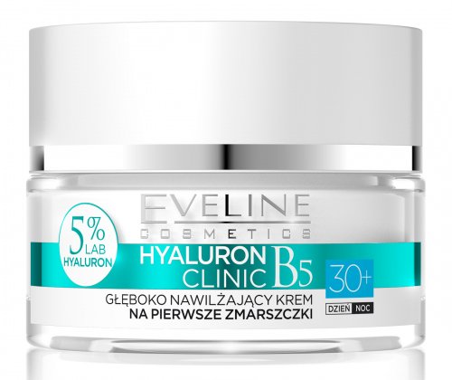 Eveline Cosmetics Hyaluron Clinic 30 A Deeply Moisturizing Face Cream For The First Wrinkles 0855