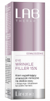 Lirene - LAB THERAPY - EYE WRINKLE FILLER 15% - Krem wypełniający zmarszczki mimiczne na okolice oczu