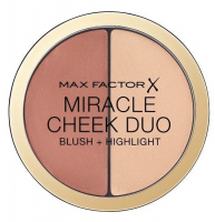 Max Factor - MIRACLE CHEEK DUO - Kremowy rozświetlacz i róż