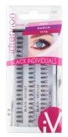 Inter-Vion - BLACK INDIVIDUALS - Tufts of eyelashes - SHORT, MEDIUM, LONG - 498944