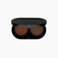 Sigma - COLOR + SHAPE BROW POWDER DUO - Zestaw 2 pudrów do brwi - DARK