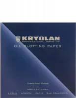 KRYOLAN - OIL BLOTTING PAPER - Bibułki matujące 50 szt - ART. 9189