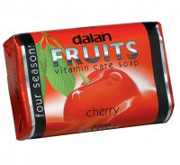 Dalan - Fruits Vitamin Care Soap - Witaminowe mydło w kostce - Wiśnia
