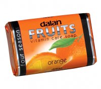 Dalan - Fruits Vitamin Care Soap - Witaminowe mydło w kostce - Pomarańcza