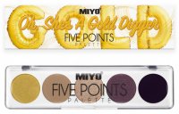 MIYO - FIVE POINTS - COLOR BOX EDITION - A palette of 5 eye shadows