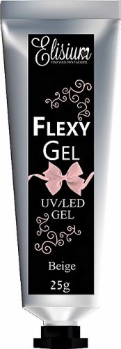 Elisium - UV / LED GEL - FLEXYGEL - Nail styling gel - 25 g - BEIGE - 25 g