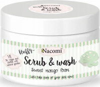 Nacomi - Scrub & Wash - Pianka peelingująco-myjąca - Słodkie mango