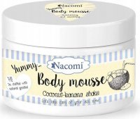 Nacomi - Body Mousse - Nawilżający mus do ciała - Kokosowo-bananowy shake