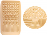 Nanshy - MAKEUP BRUSH CLEANING PADS - Zestaw 2 podkładek do czyszczenia pędzli