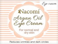 Nacomi - Argan Oil Eye Cream - Eye cream with Moroccan argan oil and grape seed oil