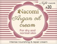 Nacomi - Argan Oil Cream - Face cream with argan oil and hyaluronic acid - 30+