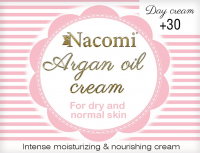 Nacomi - Argan Oil Cream - Krem do twarzy z olejem arganowym i witaminą C - 30+