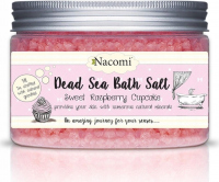 Nacomi - Dead Sea Bath Salt - Sól do kąpieli z Morza Martwego - Malinowa babeczka - 450g