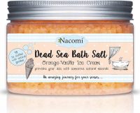 Nacomi - Dead Sea Bath Salt - Sól do kąpieli z Morza Martwego - Pomarańcza & Wanilia - 450g