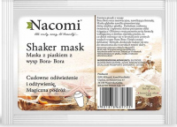 Nacomi - Shaker Mask - Maska do twarzy z piaskiem z wysp Bora-Bora 50g