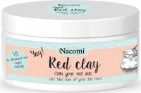 Nacomi - Red Clay - Czerwona glinka do twarzy