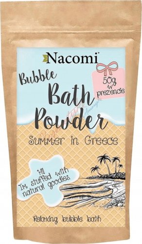 Nacomi - Bath Powder - Puder do kąpieli - Greckie lato - 100g + 50g