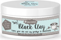 Nacomi - Black Clay - Czarna glinka do twarzy - 90g