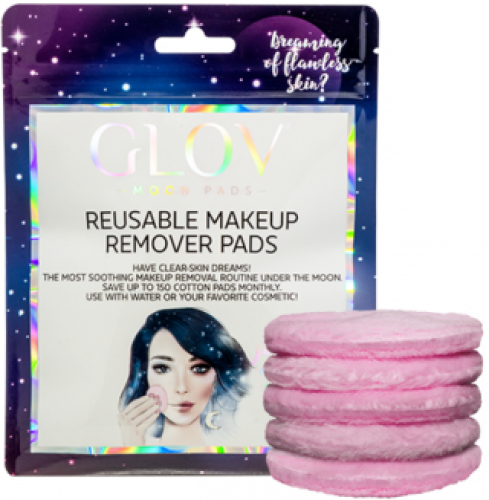 GLOV - Moon Pads - Reusable Makeup Remover Pads - Płatki kosmetyczne wielorazowego użytku do demakijażu - 5szt
