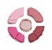 I HEART REVOLUTION - Donuts Eyeshadow Palette - Paleta 5 cieni do powiek - Raspberry Icing